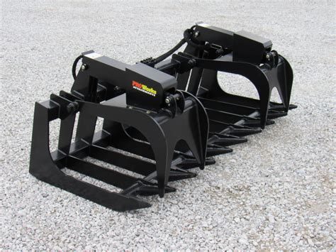 grapple for skid steer bucket|heavy duty skid steer grapple.